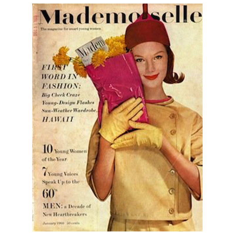 Постер Mademoiselle Cover 1960 January Постер Mademoiselle Cover 1960 January в Барнауле | Loft Concept
