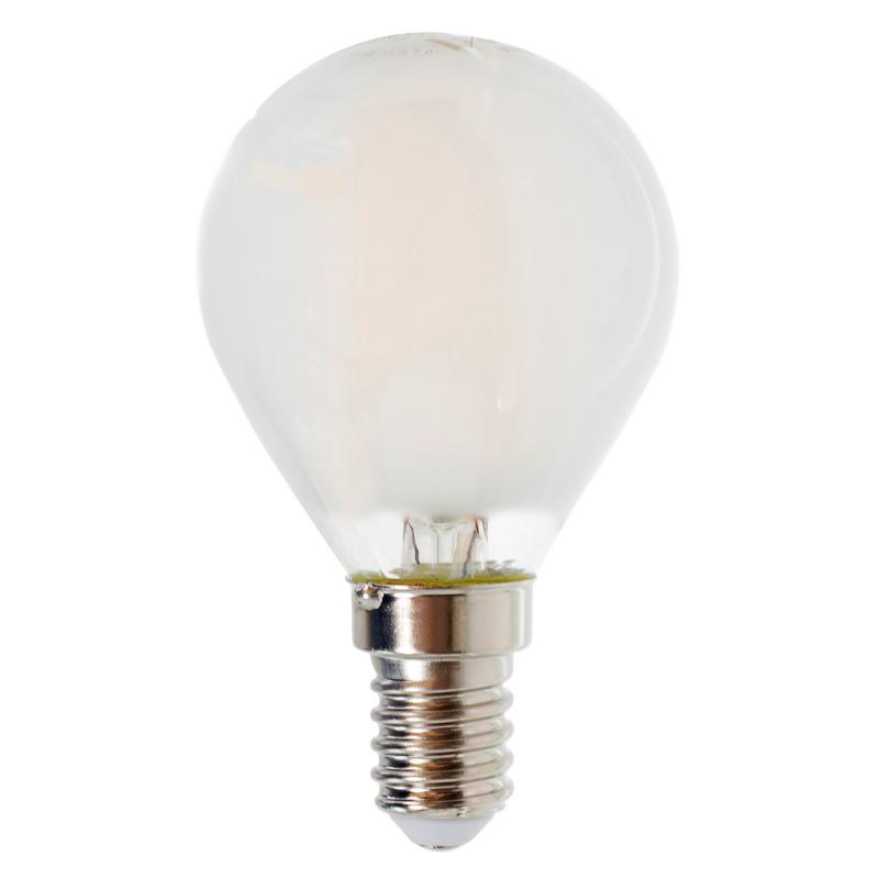 Белая матовая лампочка LED E14 4 W Белый Прозрачный Белая матовая лампочка LED E14 4 W Белый Прозрачный в Барнауле | Loft Concept