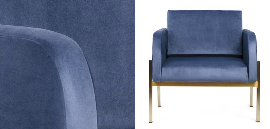 Кресло Velvet Ardmore Chair Кресло Velvet Ardmore Chair - Loft-Concept в Барнауле