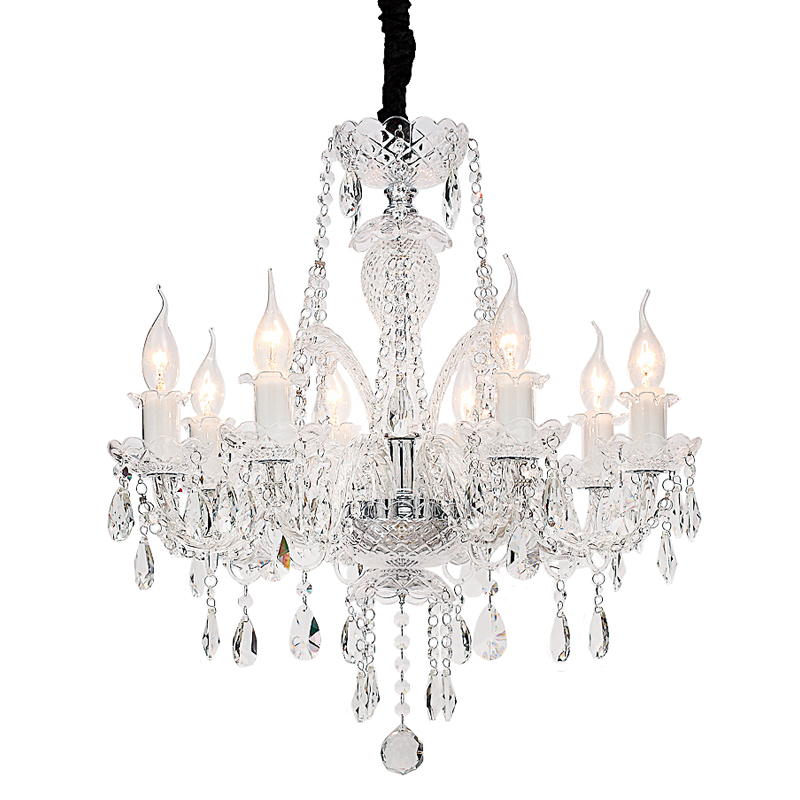 Люстра Markel Chandelier 57 Хром Прозрачный Люстра Markel Chandelier 57 Хром Прозрачный в Барнауле | Loft Concept