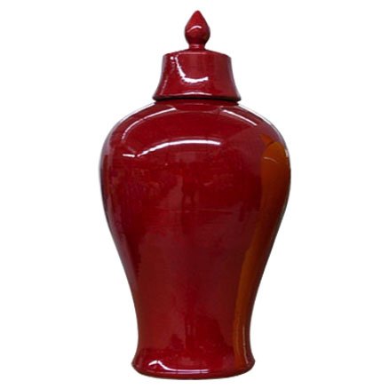 Ваза с крышкой Red Water-glass Красный Ваза с крышкой Red Water-glass Красный в Барнауле | Loft Concept