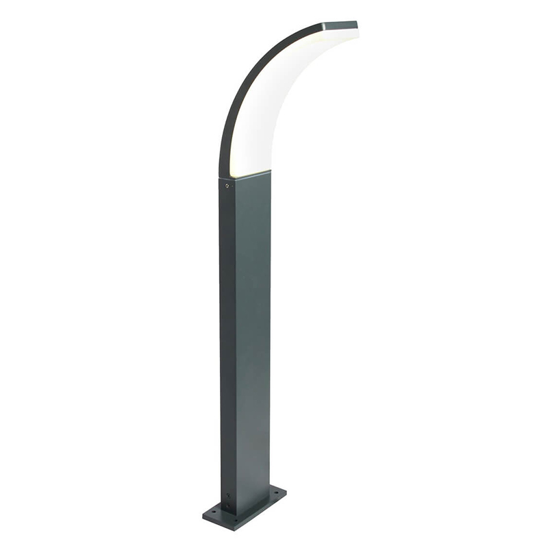 Уличный светильник Bogen Street Lamp Черный Белый Уличный светильник Bogen Street Lamp Черный Белый в Барнауле | Loft Concept