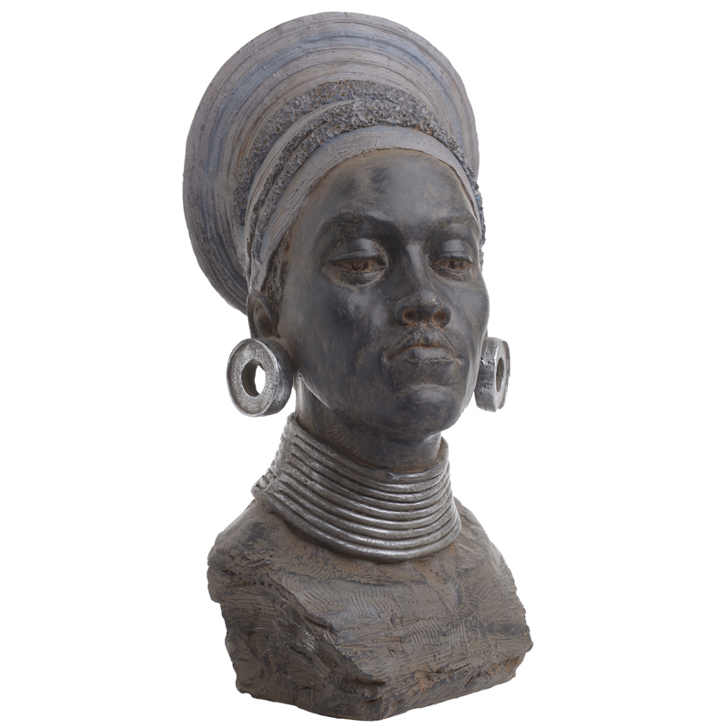 Статуэтка African Woman #2 Бежево-серый Статуэтка African Woman #2 Бежево-серый в Барнауле | Loft Concept