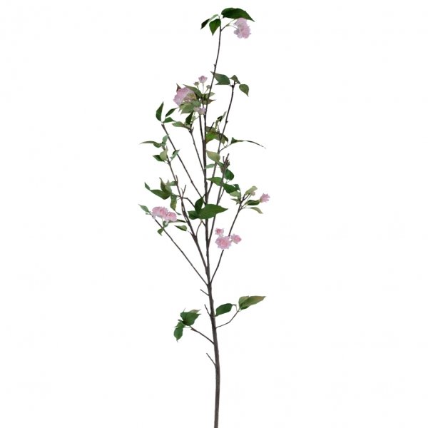 Декоративный искусственный цветок Blooming Tree Зеленый Белый Розовый Декоративный искусственный цветок Blooming Tree Зеленый Белый Розовый в Барнауле | Loft Concept
