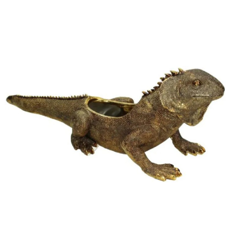 Кашпо Игуана Lizard Vase Бронза Кашпо Игуана Lizard Vase Бронза в Барнауле | Loft Concept