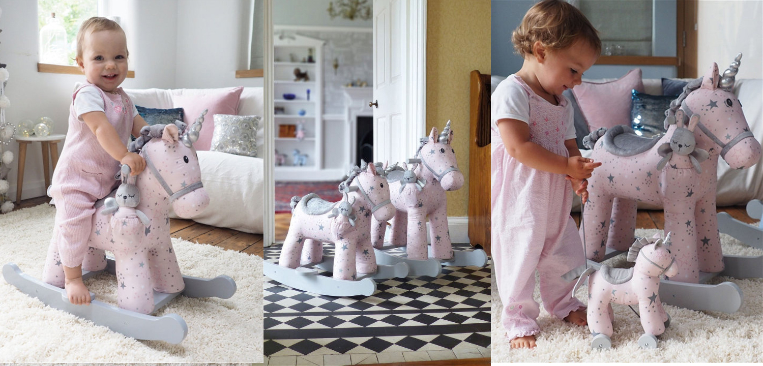 Лошадка-качалка розовая Annette Pony - фото