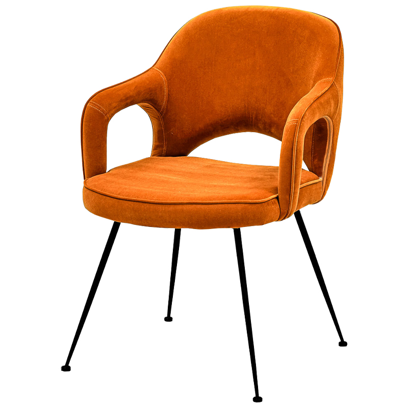 Стул Taube Stool Orange Оранжевый Черный Стул Taube Stool Orange Оранжевый Черный в Барнауле | Loft Concept