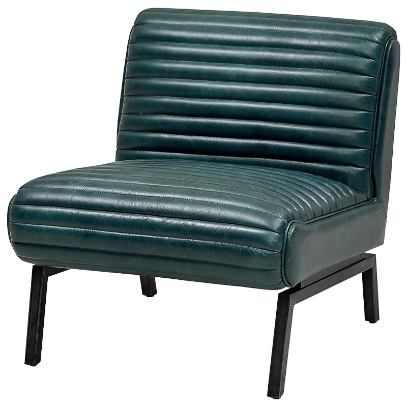 Кресло Gather Emerald Leather Chair Изумрудный Кресло Gather Emerald Leather Chair Изумрудный в Барнауле | Loft Concept