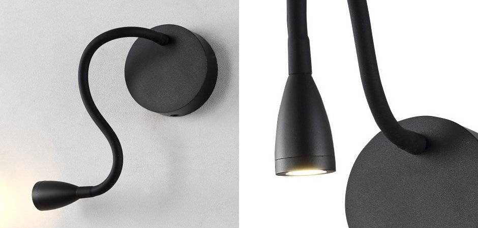 Бра Bent Black Sconces Бра Bent Black Sconces - Loft-Concept в Барнауле