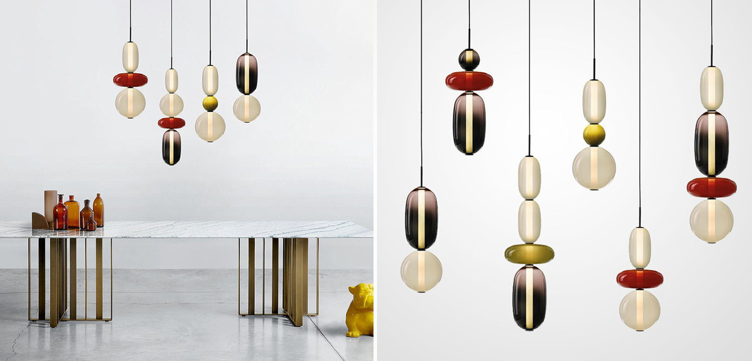 Светильник подвесной Pebbles С в стиле Bomma - фото №1