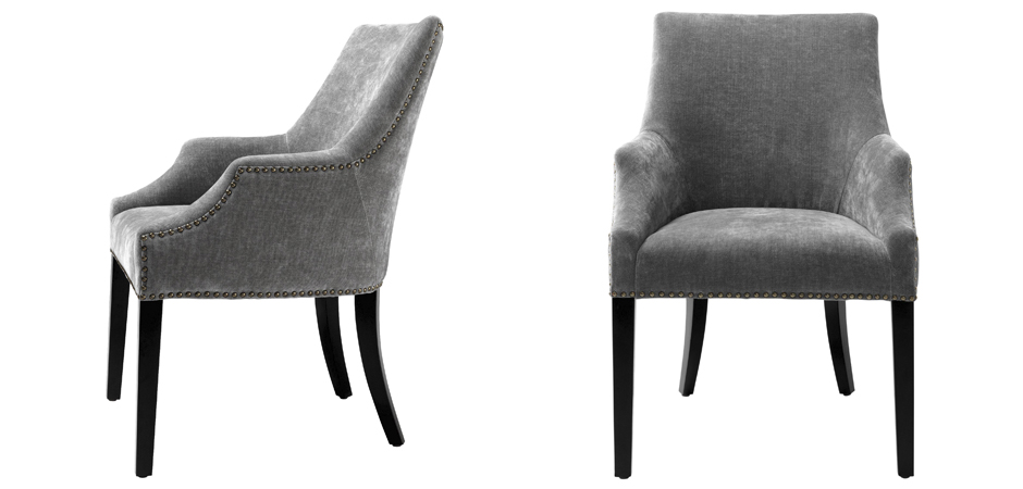 Стул Eichholtz Dining Chair Legacy grey Стул Eichholtz Dining Chair Legacy grey - Loft-Concept в Барнауле