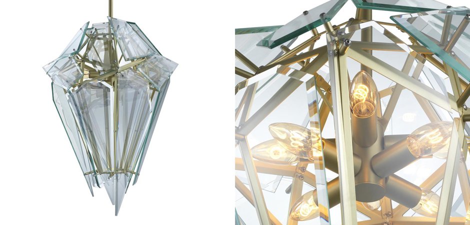 Люстра Chandelier Shard gold Люстра Chandelier Shard gold - Loft-Concept в Барнауле