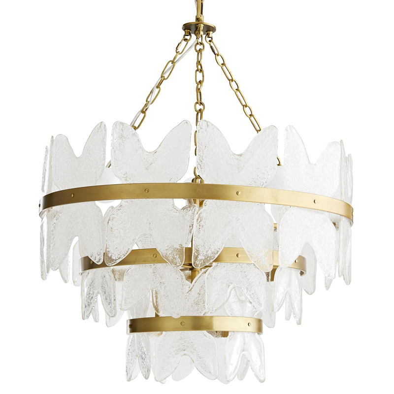 Люстра Arteriors MILLIE CHANDELIER Золотой Прозрачный Люстра Arteriors MILLIE CHANDELIER Золотой Прозрачный в Барнауле | Loft Concept