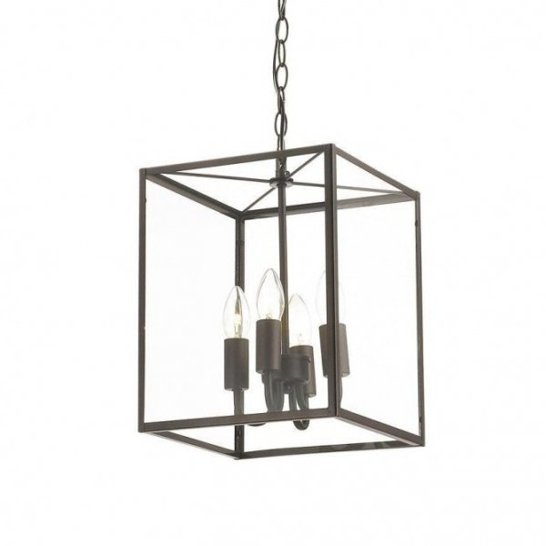 Подвесной светильник Loft Industrial Ortogonal Pendant Cube Brown 4 Прозрачное Стекло Коричневый Подвесной светильник Loft Industrial Ortogonal Pendant Cube Brown 4 Прозрачное Стекло Коричневый в Барнауле | Loft Concept