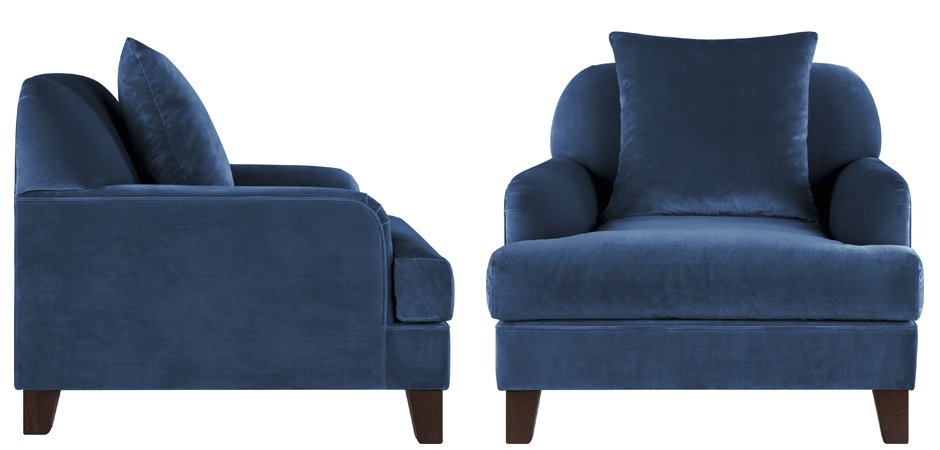Кресло Grace Deep Blue Кресло Grace Deep Blue - Loft-Concept в Барнауле