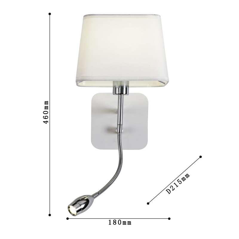 Бра с абажуром и гибким спотом Trumpet Lamp Бра с абажуром и гибким спотом Trumpet Lamp в Барнауле