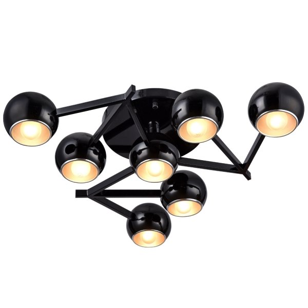 Потолочная люстра Galaxy Chandelier Black Черный Потолочная люстра Galaxy Chandelier Black Черный в Барнауле | Loft Concept