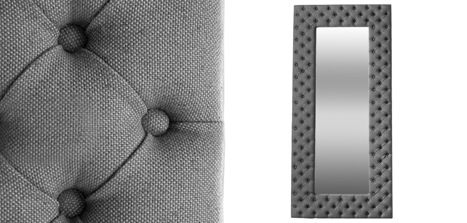 Зеркало Capitone Mirror Gray Зеркало Capitone Mirror Gray - Loft-Concept в Барнауле