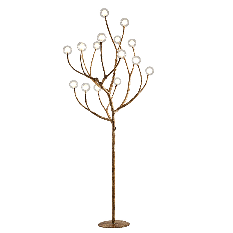 Торшер Tree branch Floor lamp Коричневый Белый Торшер Tree branch Floor lamp Коричневый Белый в Барнауле | Loft Concept