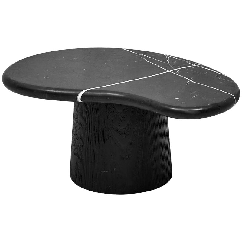 Кофейный стол Geoffroy Coffee Table Черный Мрамор Nero Черный матовый Кофейный стол Geoffroy Coffee Table Черный Мрамор Nero Черный матовый в Барнауле | Loft Concept