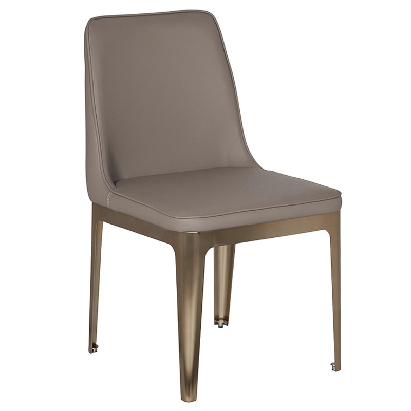 Стул Vohaul Chair light gray Светло-серый Медь Стул Vohaul Chair light gray Светло-серый Медь в Барнауле | Loft Concept