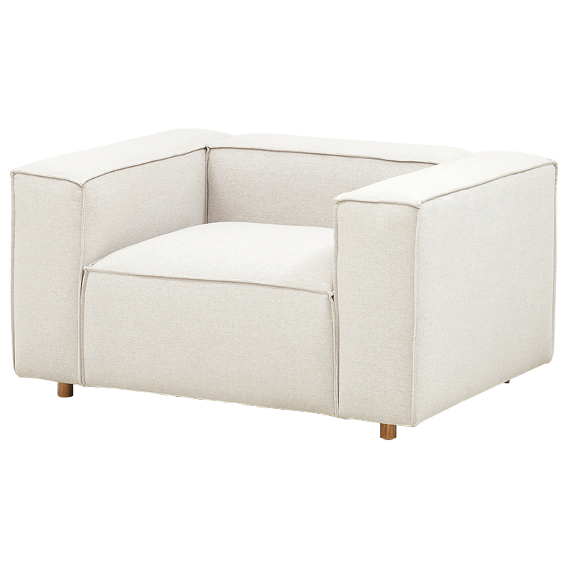 Кресло Hamelin White Armchair Молочный Кресло Hamelin White Armchair Молочный в Барнауле | Loft Concept