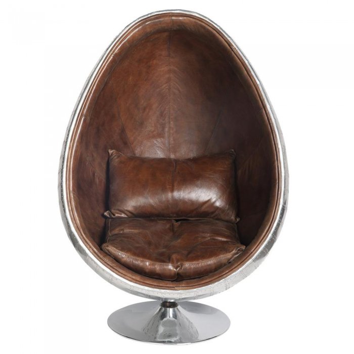 Кресло яйцо Aviator Egg Chair Коричневый Кресло яйцо Aviator Egg Chair Коричневый в Барнауле | Loft Concept