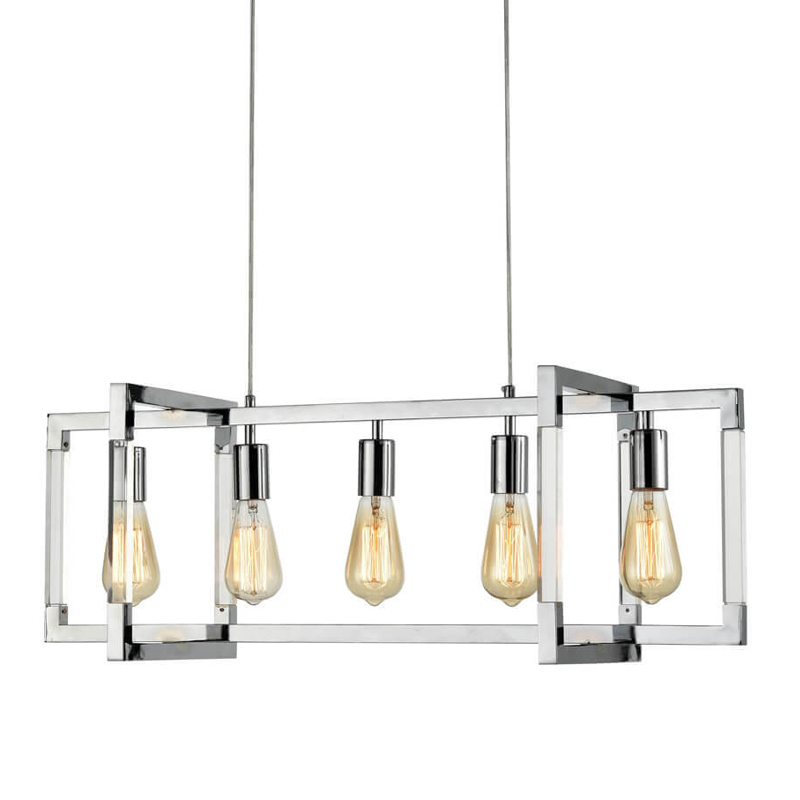 Люстра Baris Chandelier Хром Люстра Baris Chandelier Хром в Барнауле | Loft Concept