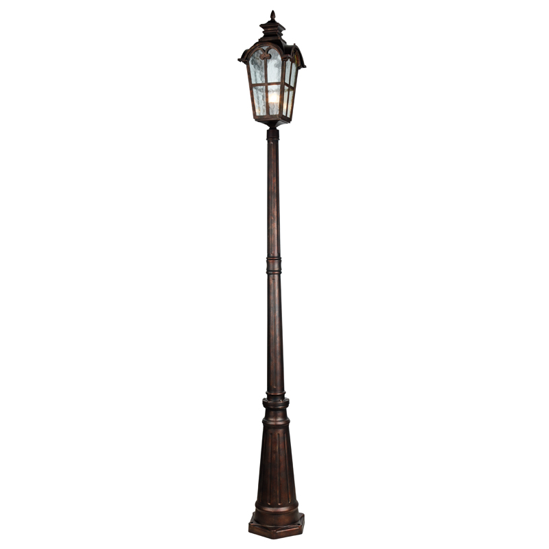 Уличный светильник Curtis Street lamp Темная бронза Прозрачное Стекло Уличный светильник Curtis Street lamp Темная бронза Прозрачное Стекло в Барнауле | Loft Concept