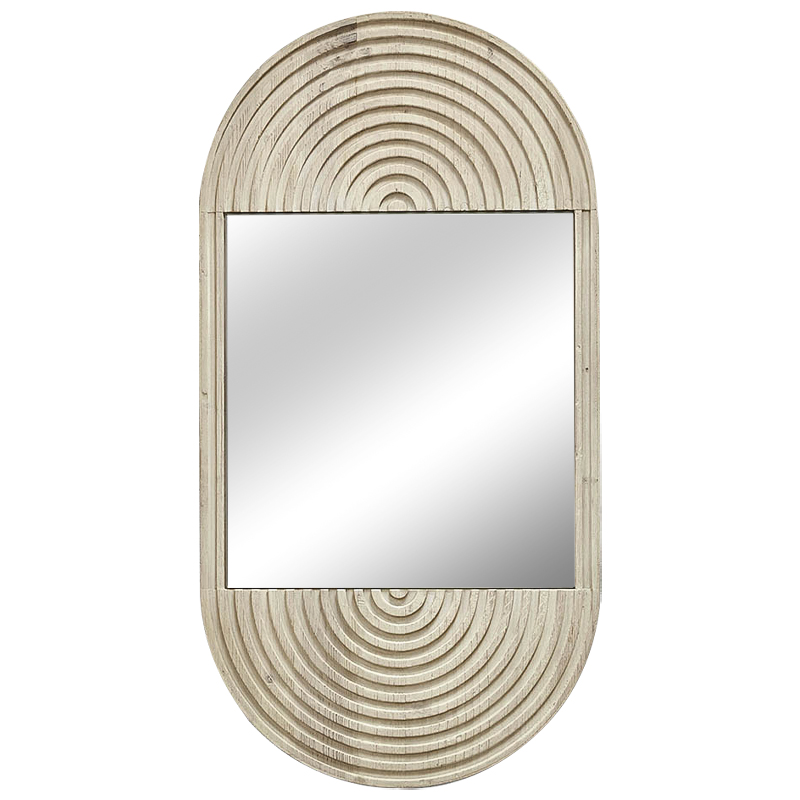 Зеркало Carrillo Mirror ivory ( слоновая кость ) Зеркало Зеркало Carrillo Mirror ivory ( слоновая кость ) Зеркало в Барнауле | Loft Concept