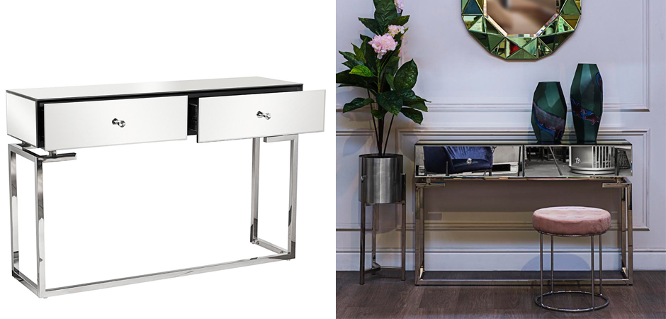 Консоль Transparent Mirror Console Консоль Transparent Mirror Console - Loft-Concept в Барнауле
