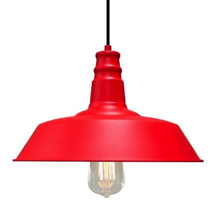 Подвесной светильник Loft Red Bell Красный Подвесной светильник Loft Red Bell Красный в Барнауле | Loft Concept