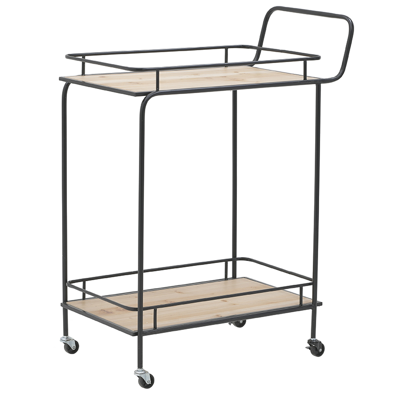 Стол для сервировки Weston Serving Table Черный Древесина Стол для сервировки Weston Serving Table Черный Древесина в Барнауле | Loft Concept
