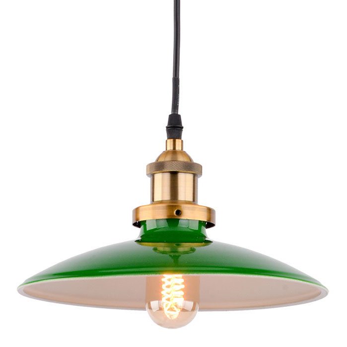 Подвесной светильник Billiards Light Pendant Черный Зеленый Подвесной светильник Billiards Light Pendant Черный Зеленый в Барнауле | Loft Concept