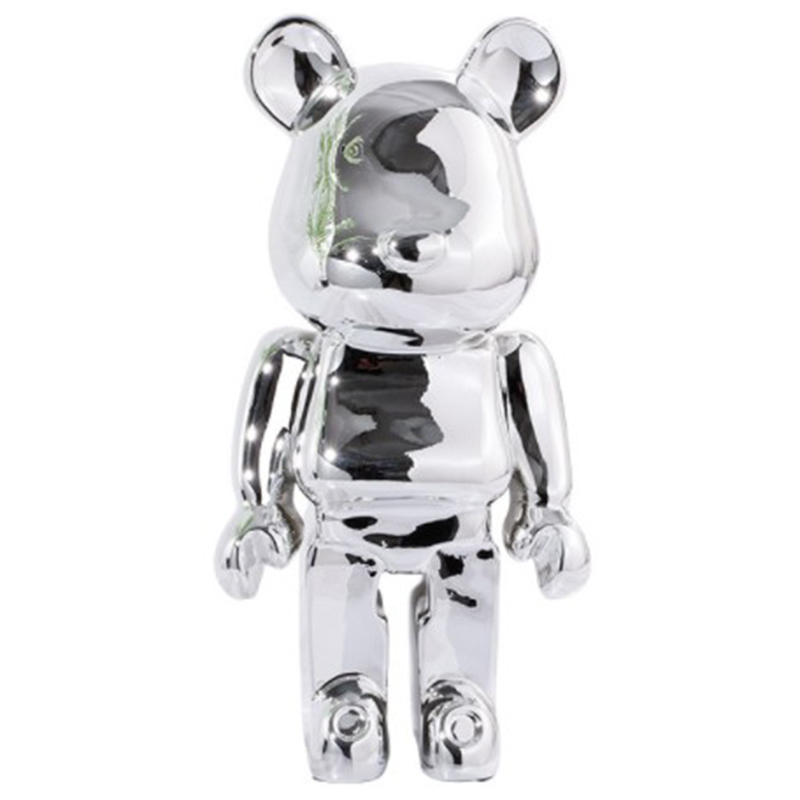 Статуэтка Bearbrick Silver Серебряный в Барнауле | Loft Concept 