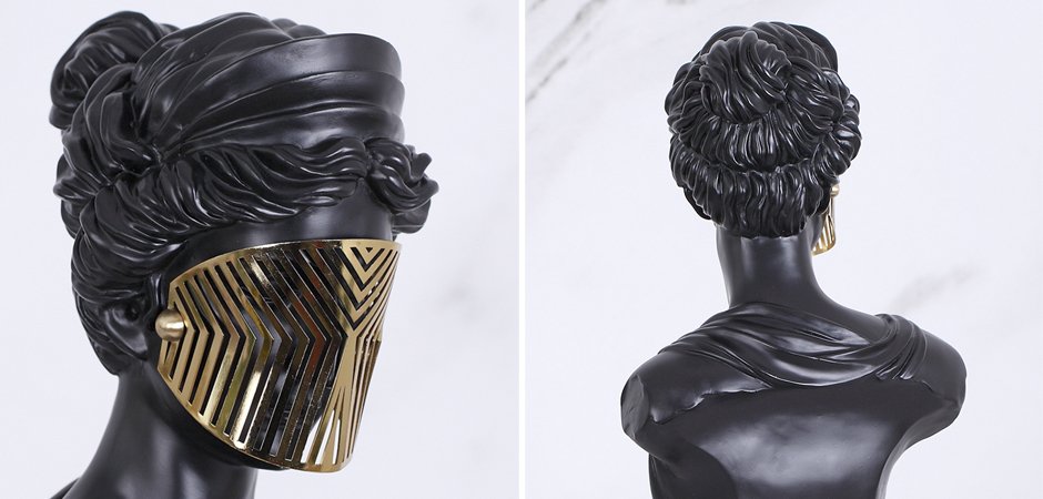 Статуэтка Bust Woman in Mask Статуэтка Bust Woman in Mask - Loft-Concept в Барнауле