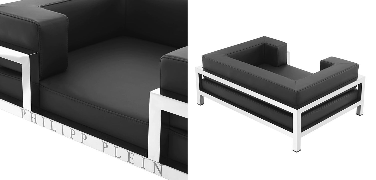 Лежанка для домашних животных Philipp Plein Dogbed High Conic L - фото