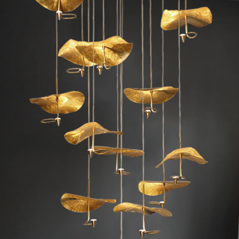 Alda Chandelier Золотой Alda Chandelier Золотой в Барнауле | Loft Concept