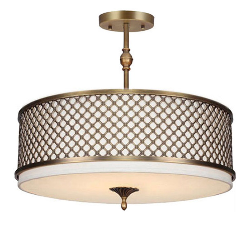 Люстра Kahir Classic Chandelier Латунь Белый Люстра Kahir Classic Chandelier Латунь Белый в Барнауле | Loft Concept