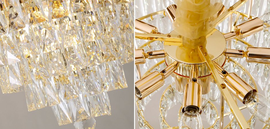 Подвесной светильник KEBO KING CHANDELIER six cascades Подвесной светильник KEBO KING CHANDELIER six cascades - Loft-Concept в Барнауле