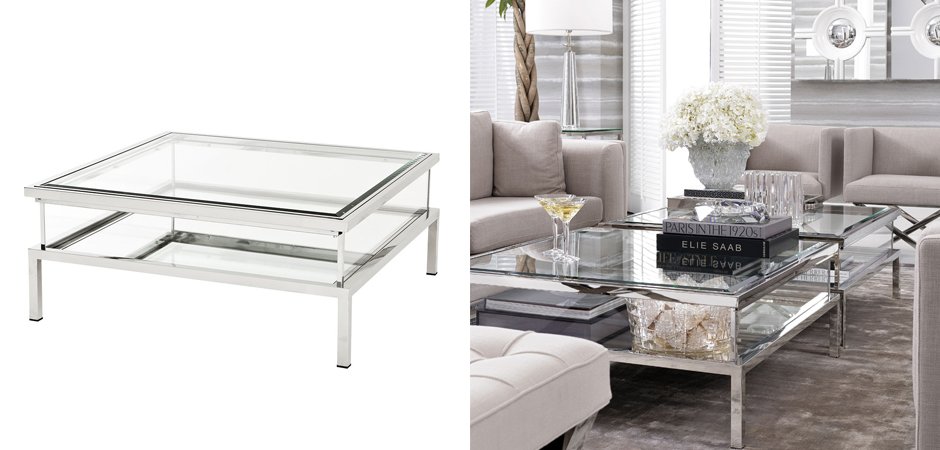 Журнальный стол Eichholtz Coffee Table Harvey Журнальный стол Eichholtz Coffee Table Harvey - Loft-Concept в Барнауле