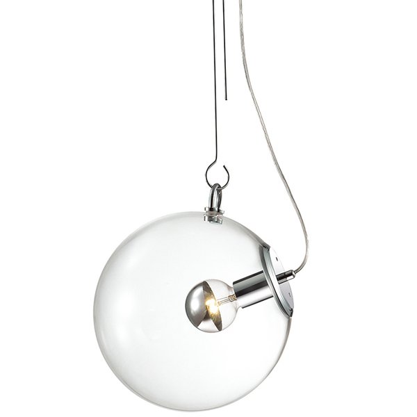 Подвесной светильник Miconos Pendant Хром Прозрачный Подвесной светильник Miconos Pendant Хром Прозрачный в Барнауле | Loft Concept