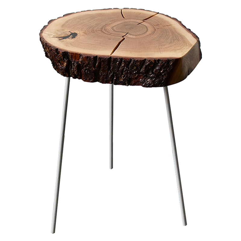Приставной стол Grant Industrial Metal Rust Side Table Светлый дуб Коричневый Черный Приставной стол Grant Industrial Metal Rust Side Table Светлый дуб Коричневый Черный в Барнауле | Loft Concept
