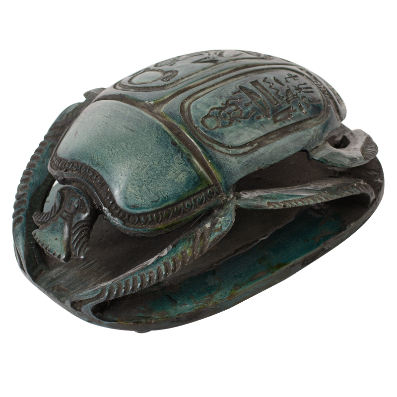 Статуэтка Скарабей Scarab Beetle dark green 2 Зеленый Статуэтка Скарабей Scarab Beetle dark green 2 Зеленый в Барнауле | Loft Concept