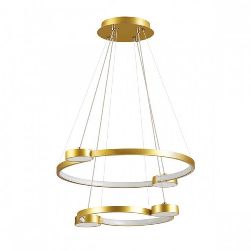 Люстра Lerida Round Золотая Золотой Люстра Lerida Round Золотая Золотой в Барнауле | Loft Concept