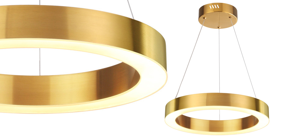 Люстра Gold Ribbon Ring Люстра Gold Ribbon Ring - Loft-Concept в Барнауле