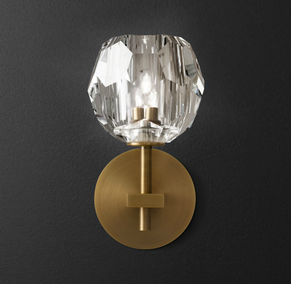 Бра RH Boule de Cristal Single Sconce Brass Латунь Бра RH Boule de Cristal Single Sconce Brass Латунь в Барнауле | Loft Concept