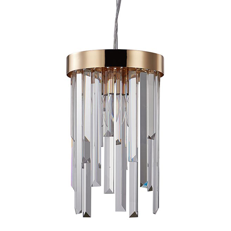 Подвесной светильник Bennett Pendant Lamp Золотой Прозрачный Подвесной светильник Bennett Pendant Lamp Золотой Прозрачный в Барнауле | Loft Concept