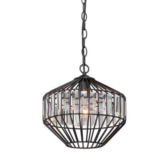 Люстра Glass Plate Pendant #6 Black Черный Люстра Glass Plate Pendant #6 Black Черный в Барнауле | Loft Concept
