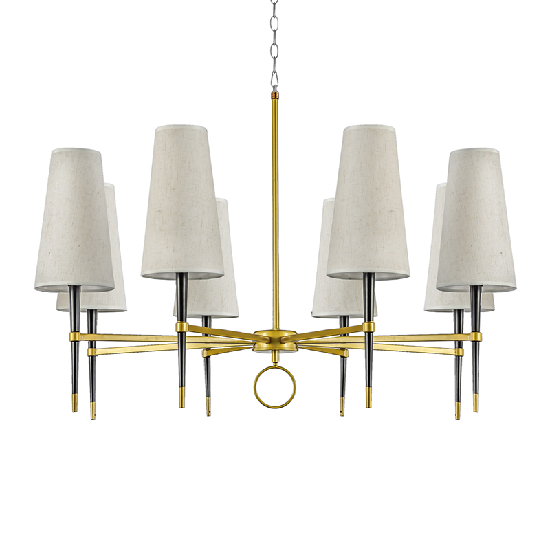 Люстра Lillian Loft Industrial Золотой Черный Белый Люстра Lillian Loft Industrial Золотой Черный Белый в Барнауле | Loft Concept